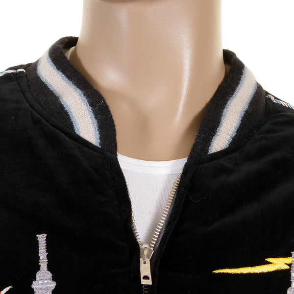 Black Tokyo Musashi Dragon Embroidered TT12420 Suka Jacket TOYO1084AA