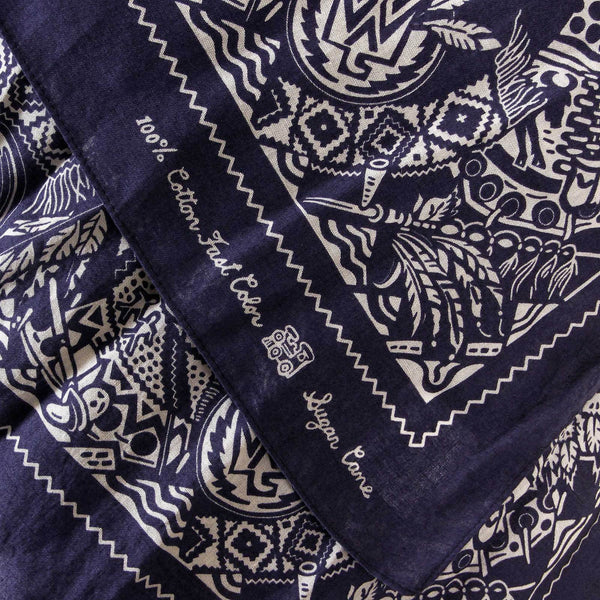 Sugar Cane blue bandana SC01967 stole scarf CANE2013