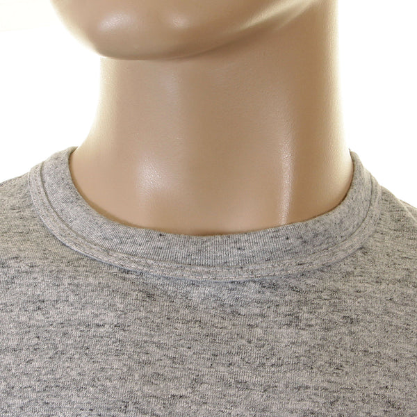 Cotton Marl Grey WV73544 Crew Neck Regular Fit Short Sleeve T Shirt CANE2023