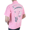 Keoni of Hawaii SS36209 Rock and Roll Voodoo Rayon Pink Shirt SURF3319