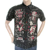 Sun Surf Mens Special Edition SS36209 Black Regular Fit Short Sleeve Vince Ray Keoni of Hawaii Shirt SURF3318