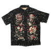 Sun Surf Mens Special Edition SS36209 Black Regular Fit Short Sleeve Vince Ray Keoni of Hawaii Shirt SURF3318