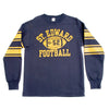 College Football Printed CH64089 Navy Crew Neck Sweatshirt CANE2845