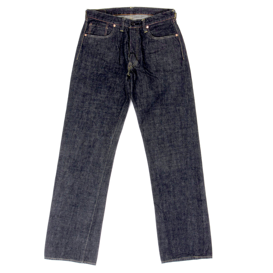 Navy Vintage Cut One Wash SC40045A Selvedge Denim Jeans CANE3143