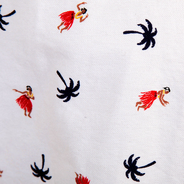 Mens Off White SS34973 Button Down Hula Dancer Printed Shirt SURF3813