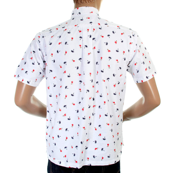 Mens Off White SS34973 Button Down Hula Dancer Printed Shirt SURF3813