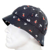 Sun Surf Navy Printed Aloha Hula Dancer SS02102 Crew Cotton Twill Hat For Men SURF3821