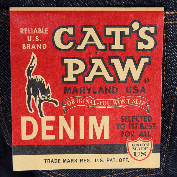 Slim Fit Navy Low Rise CP41218 One Wash Selvedge Denim Jeans CANE4412