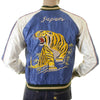 Royal Blue and Ivory TT12420 Tiger Embroidered Suka Jacket TOYO2022