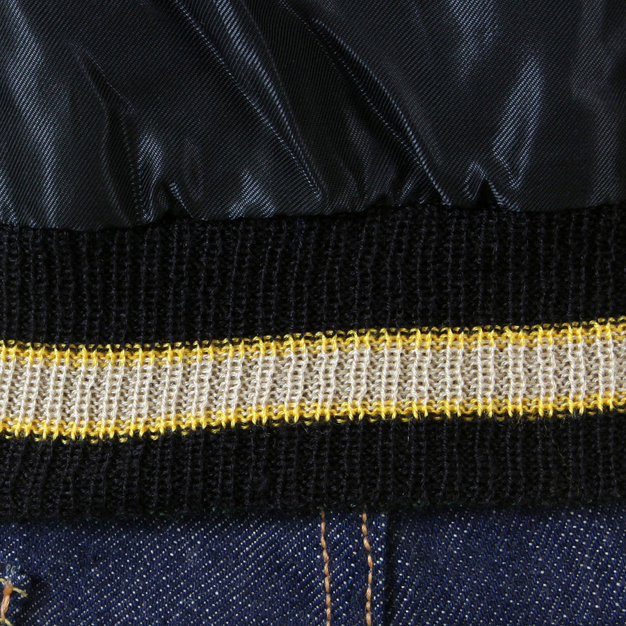 Dragon Embroidered TT12420 Black and Ivory Souvenir Jacket TOYOSC2022A