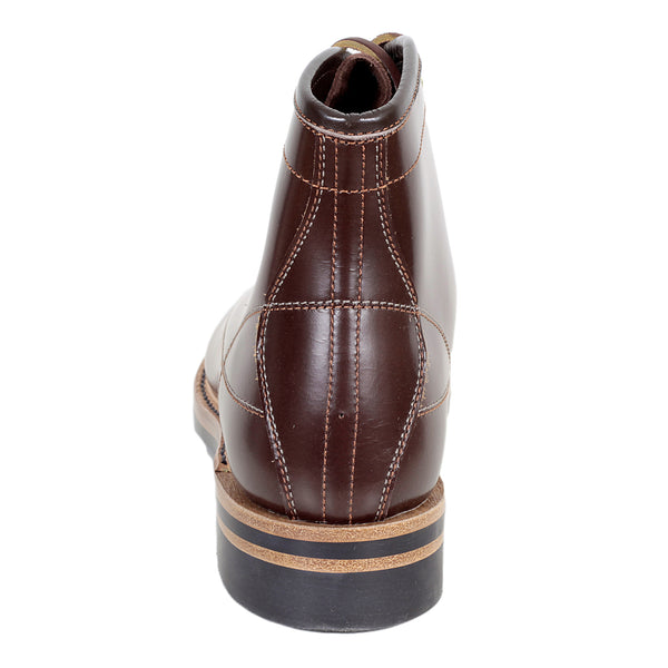 Lone Wolf Mens Brown Leather LW01785 Calf High Goodyear Welted Lace Up Wireman Work Boots CANE4451