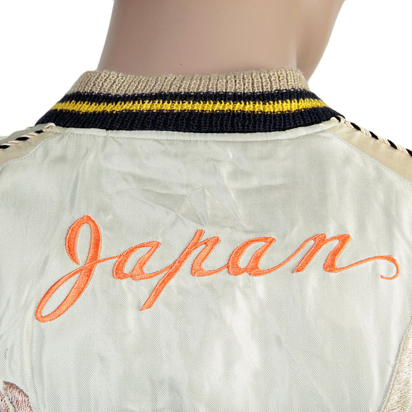 Fully Reversible TT13001 Ivory and Silver Souvenir Jacket TOYO3709