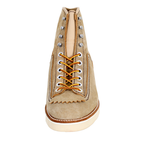 Mens Beige Suede Calf F01616 High Lace Up Hunter Work Boots CANE4474