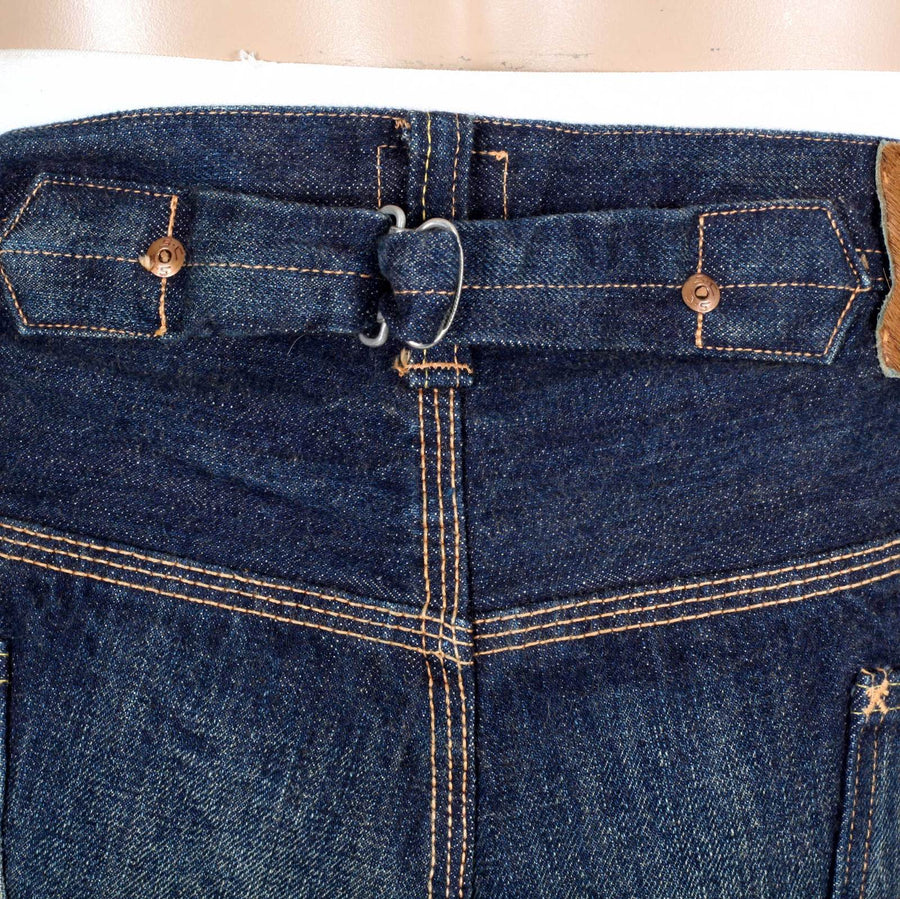 Navy Lone Star 13oz Vintage SC41111H Hard Wash Denim Jeans CANE1333