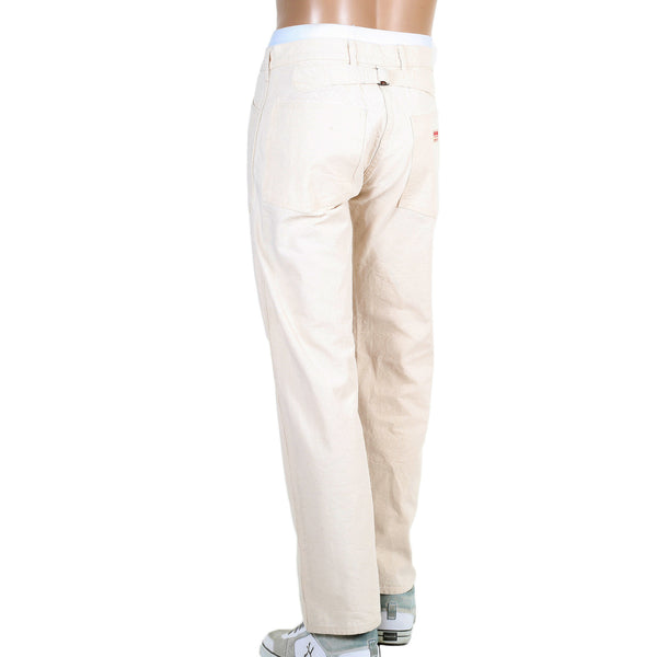 Sugarcane Mens Straight Fit SC41008N Cotton Unwashed Work Pant CANE2985