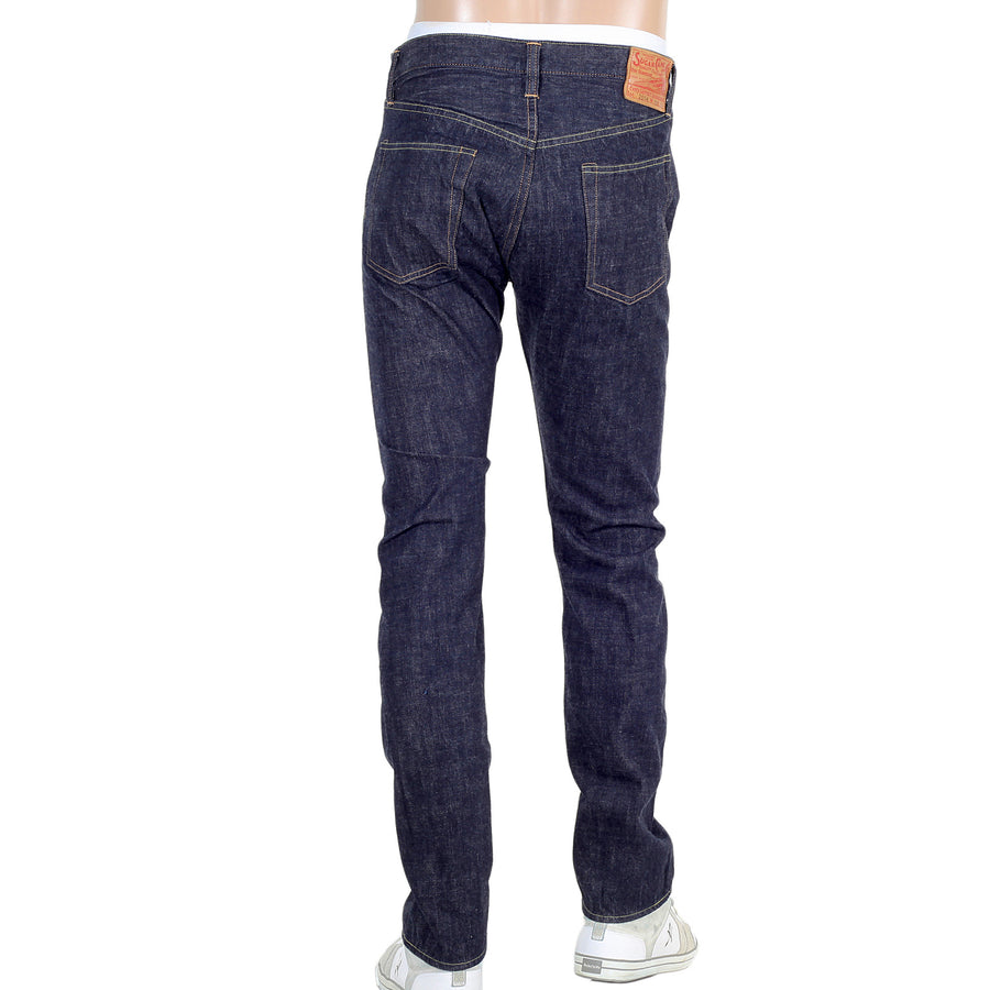Navy Slim Fit SC42014A Lower Rise 12oz One Wash Denim Jeans CANE4444