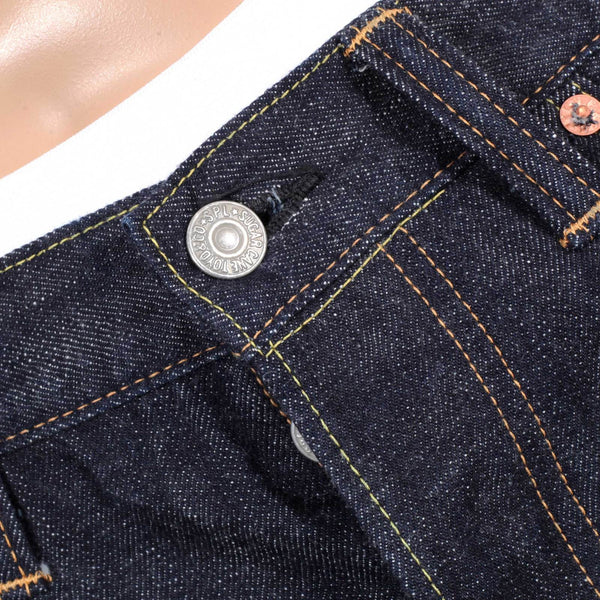 Navy Slim Fit SC42014A Lower Rise 12oz One Wash Denim Jeans CANE4444