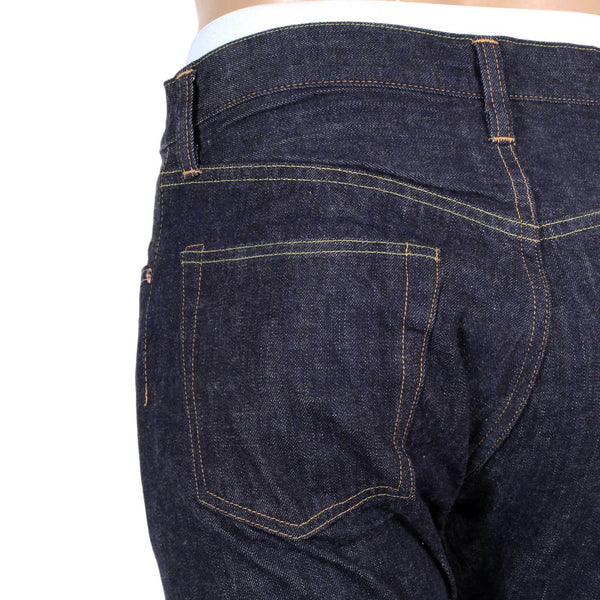 Navy Slim Fit SC42014A Lower Rise 12oz One Wash Denim Jeans CANE4444