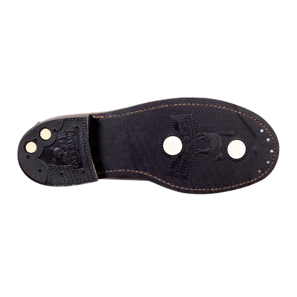 Mens Brown Leather Wood Cutter Lone Wolf Boots with Cats Paw Sole CANE5068