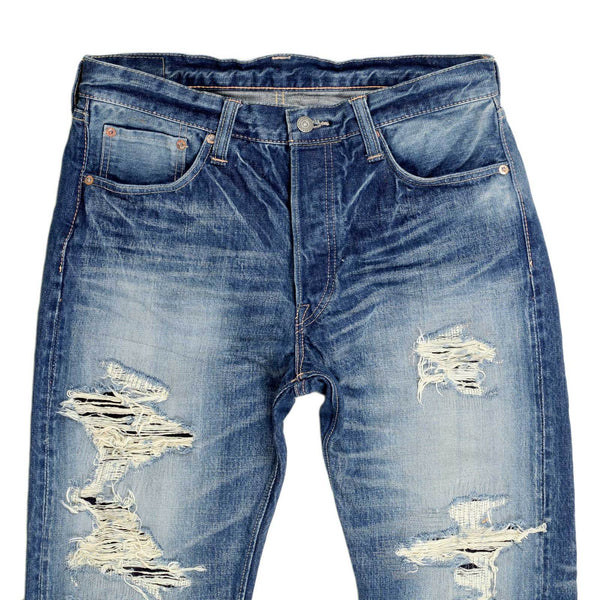 Slim Fit One Star 10 Year Aged SC41501R 14oz Distressed Jeans CANE6511