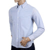 Blue Slim Fit SC25910 Classic Button Down Oxford Shirt CANE4447