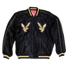 American Eagle Embroidered TT13756 Black Souvenir Jacket TOYO7526