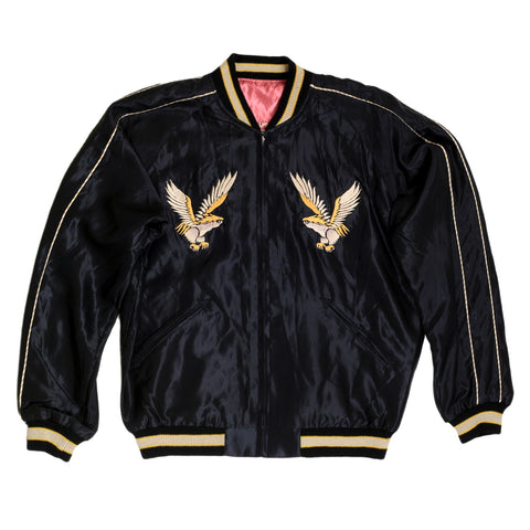 ジャケット・アウター reversible souvenir jacket fullblack&red Haikyu!! Souvenir Jacket: Fukurodani Academy High School S/M