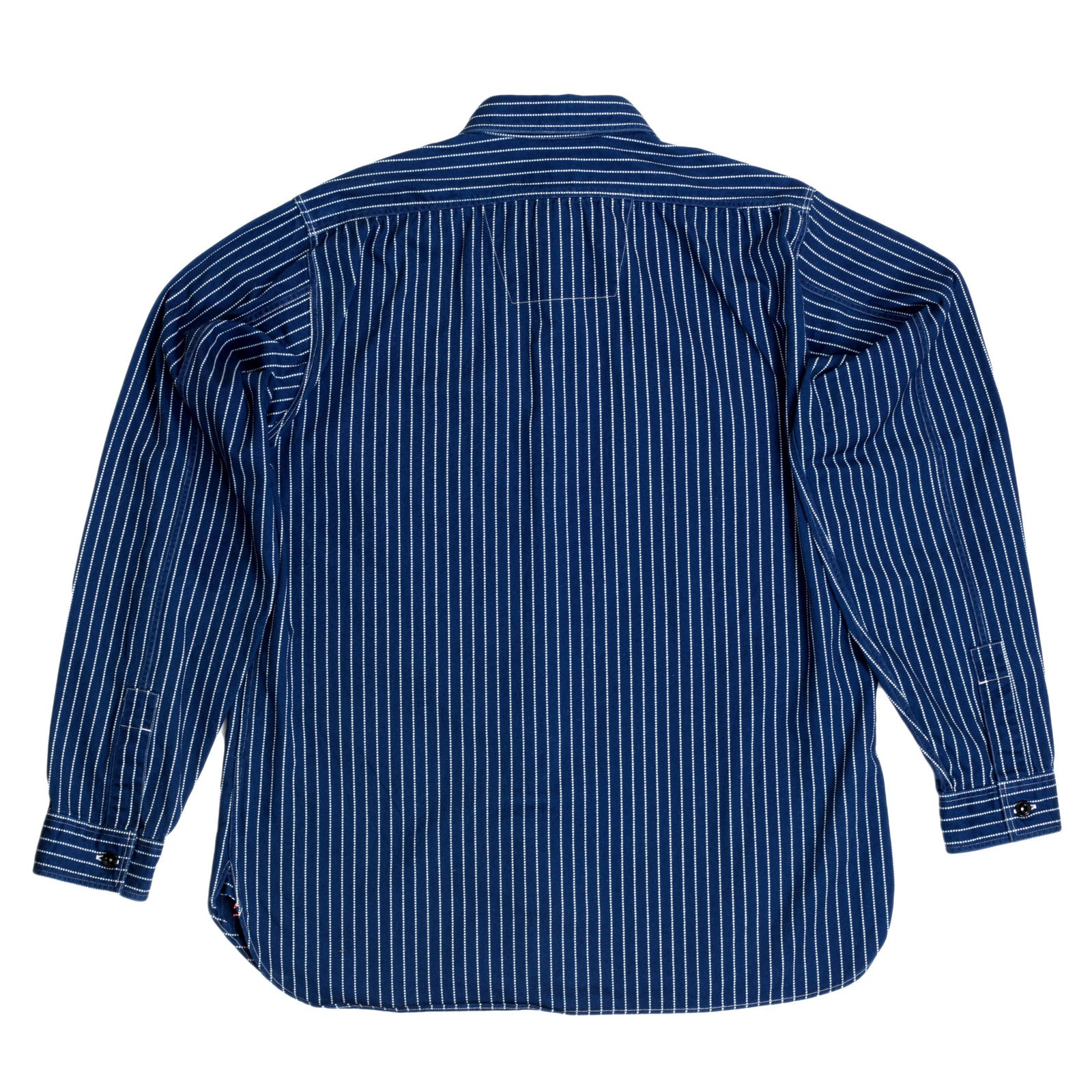 Classic Fit Indigo Striped Workshirt