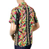 Sun Surf Black Short Sleeve Regular Fit Hawaiian Shirt with Blessing of Nature Print and Cuban Collars SURF7535