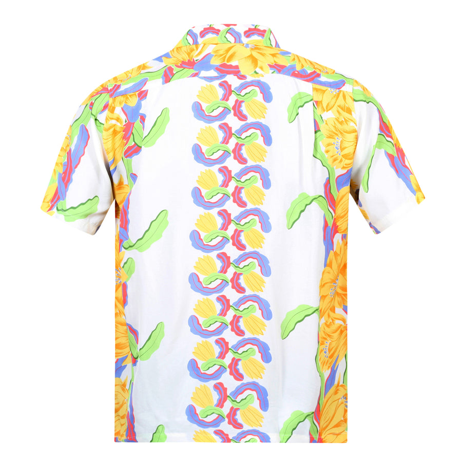 Night Blooming Cereus Printed SS33876 White Hawaiian Shirt SURF7568