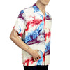 Pikake Symbol of Hawaii Printed SS37793 Beige Hawaiian Shirt SURF8594