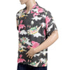 Oriental Festival Printed SS37773 Rayon Brown Hawaiian Shirt SURF8588