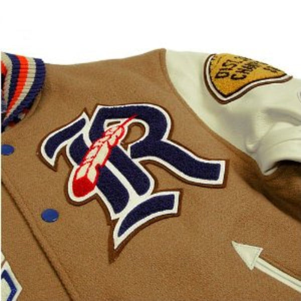 Letterman jacket by Sugar Cane Whitesville Letterman Roswell Indians stadium jacket WV11595 134 CANE2857