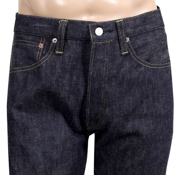 Raw SC40304N Regular Fit Non Wash 16.25oz Indigo Denim Jeans CANE8662