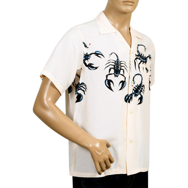 Scorpion SH37277 Vince Ray X Star of Hollywood Off White Shirt SoH9040
