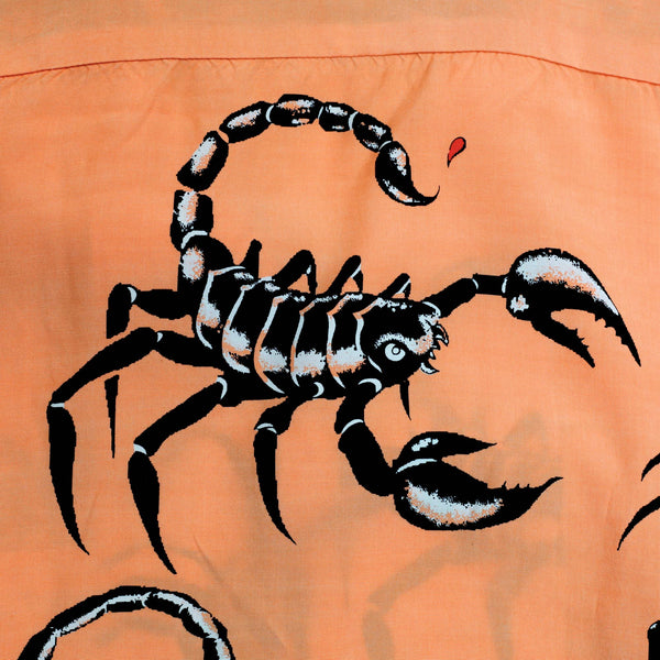 Scorpion Print Vince Ray SH37277 Star of Hollywood Pink Shirt SoH9042