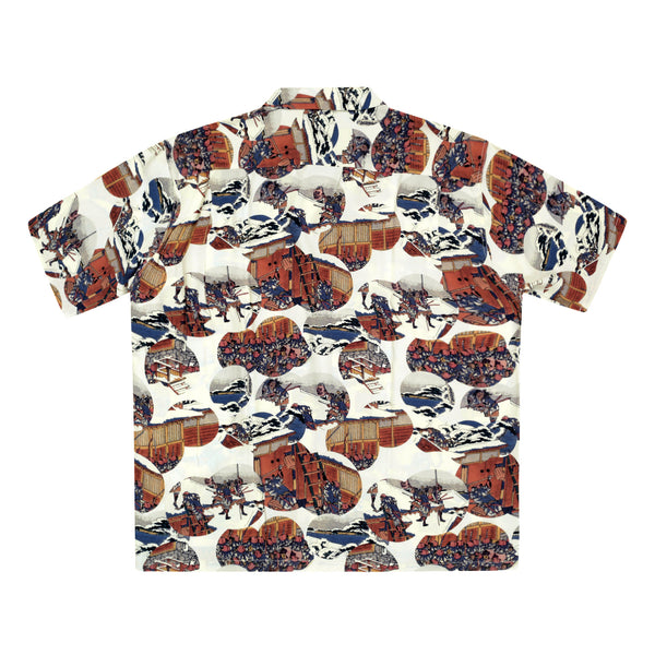 Off White Hokusai Special Edition SS37918 Hawaiian Shirt SURF9046