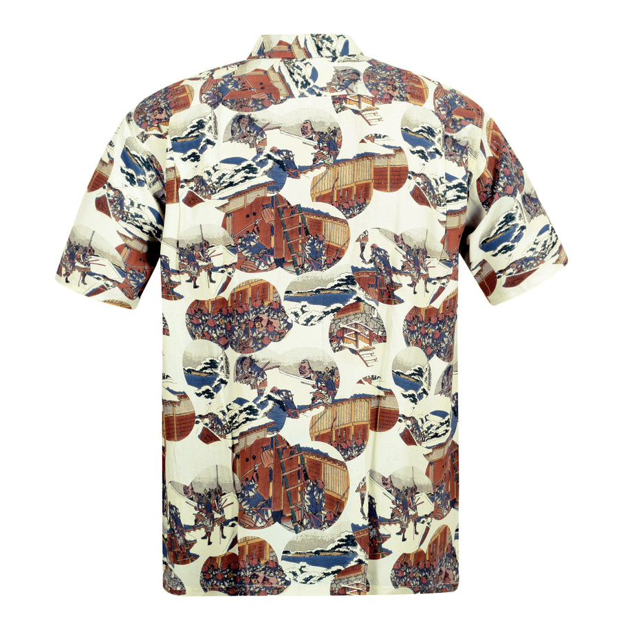 Off White Hokusai Special Edition SS37918 Hawaiian Shirt SURF9046