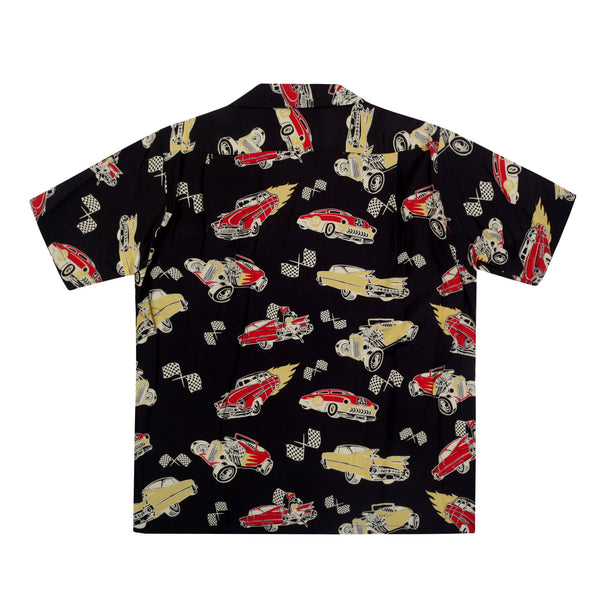 Hot Rod by Vince Ray SH37590 Star of Hollywood Black Shirt SoH9372