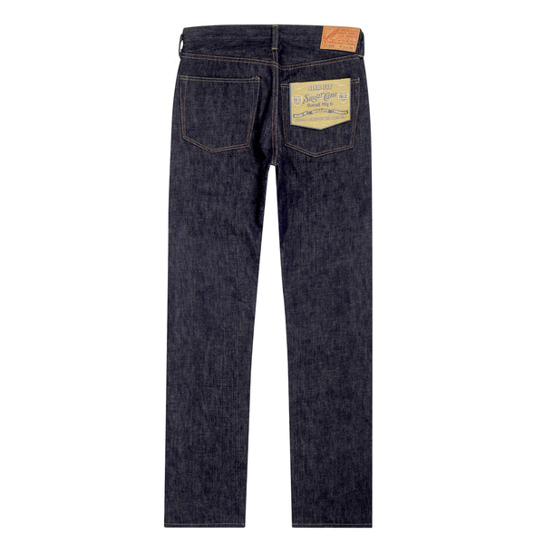 Tapered Fit SC40305N Indigo16.25oz Non Wash Denim Jeans CANE9374