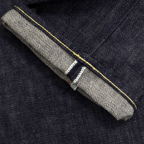 Tapered Fit SC40305N Indigo16.25oz Non Wash Denim Jeans CANE9374