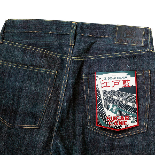 Edo Ai 55th Anniversary SC41502N Slim 14oz Raw Denim Jeans CANE11072
