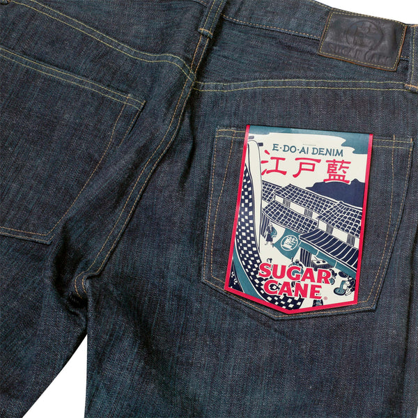 Edo Ai 55th Anniversary SC41502A Slim 14oz One Wash Jeans CANE11073