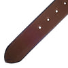 Thick Brown Leather SC02322 Cowhide Garrison Belt with Studs CANE7537