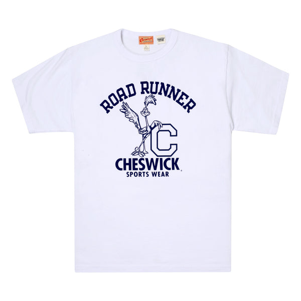 Looney Tunes Road Runner CH78497 Crew Neck White T-Shirt CHES11075
