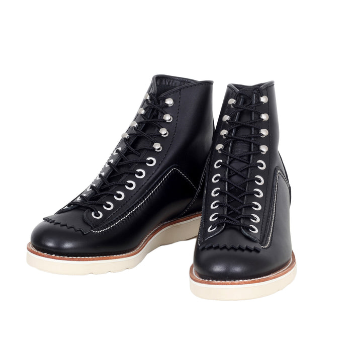 Goodyear Welted F01616 Black Cowhide Hunter Work Boots CANE9858