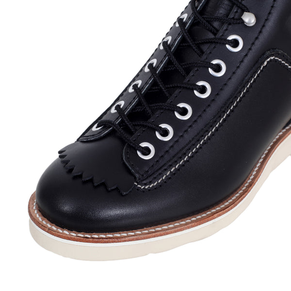 Goodyear Welted F01616 Black Cowhide Hunter Work Boots CANE9858