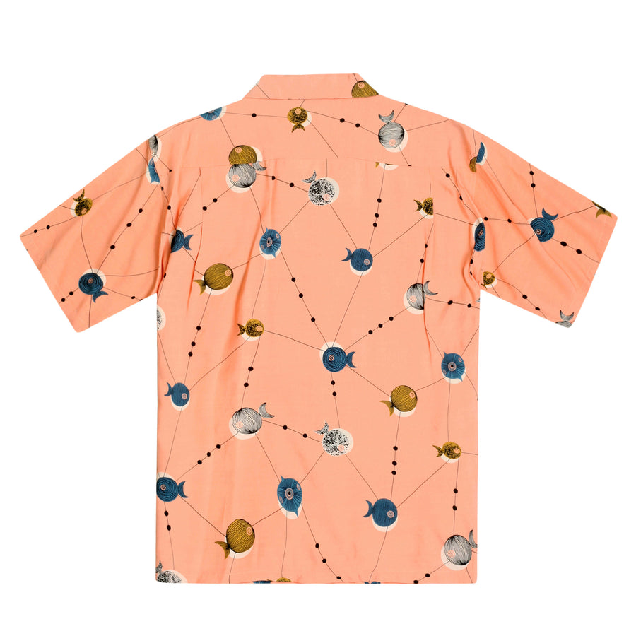 Atomic Fish SH38128 Pink Star of Hollywood Hawaiian Shirt SoH10100