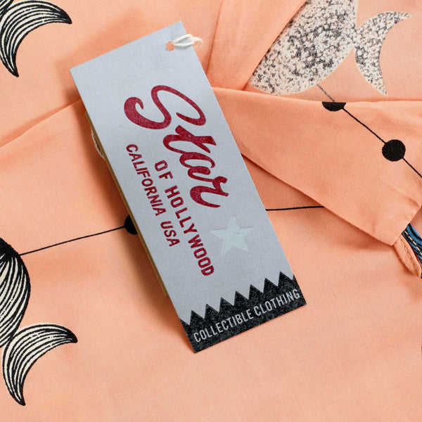 Atomic Fish SH38128 Pink Star of Hollywood Hawaiian Shirt SoH10100