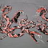 Rattle Snake Printed SH38378 Short Sleeve Grey Hawaiian Shirt SoH11082